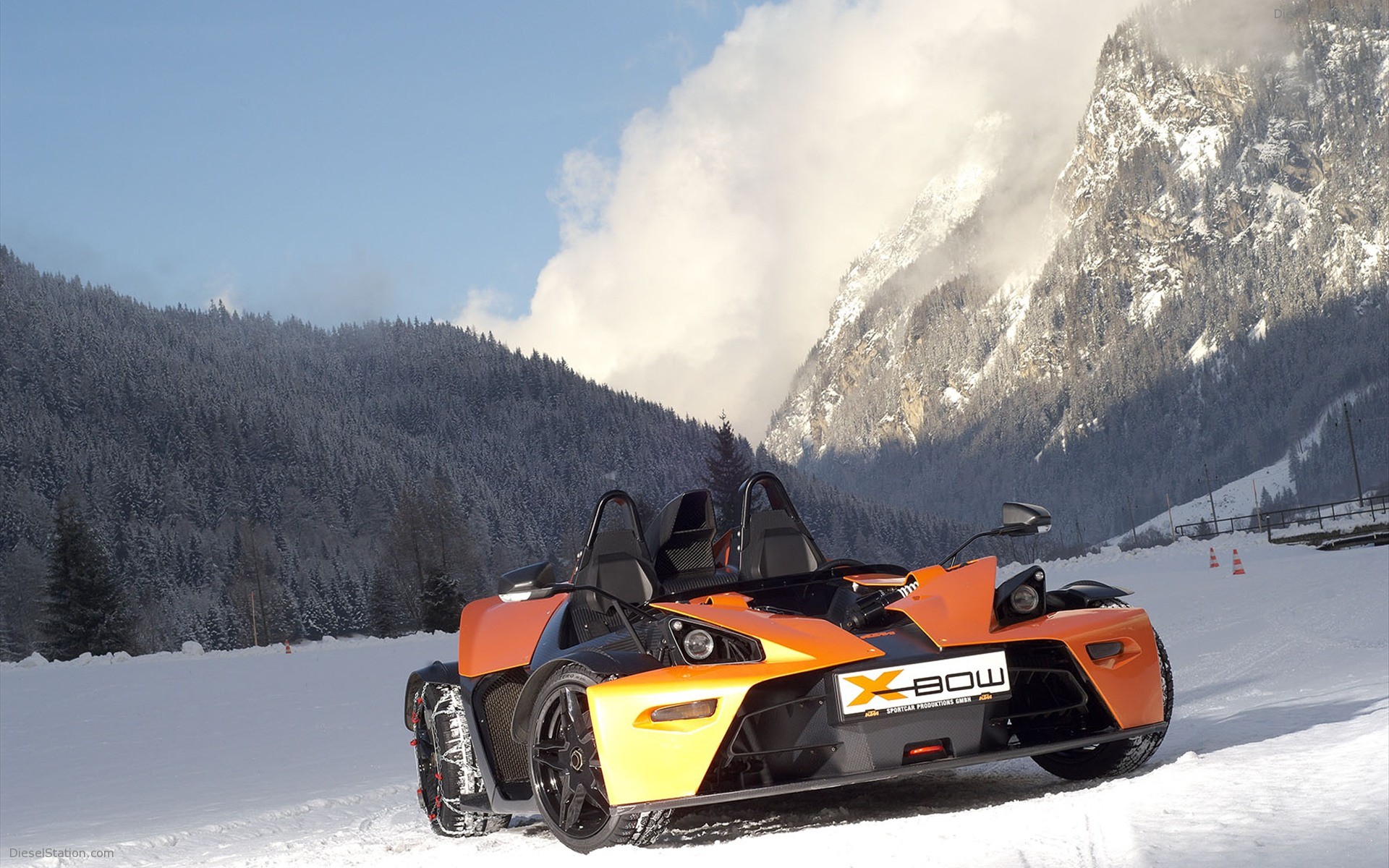 KTM X Bow in Winter Action