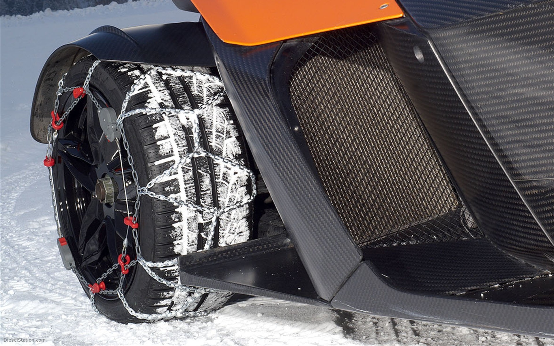KTM X Bow in Winter Action