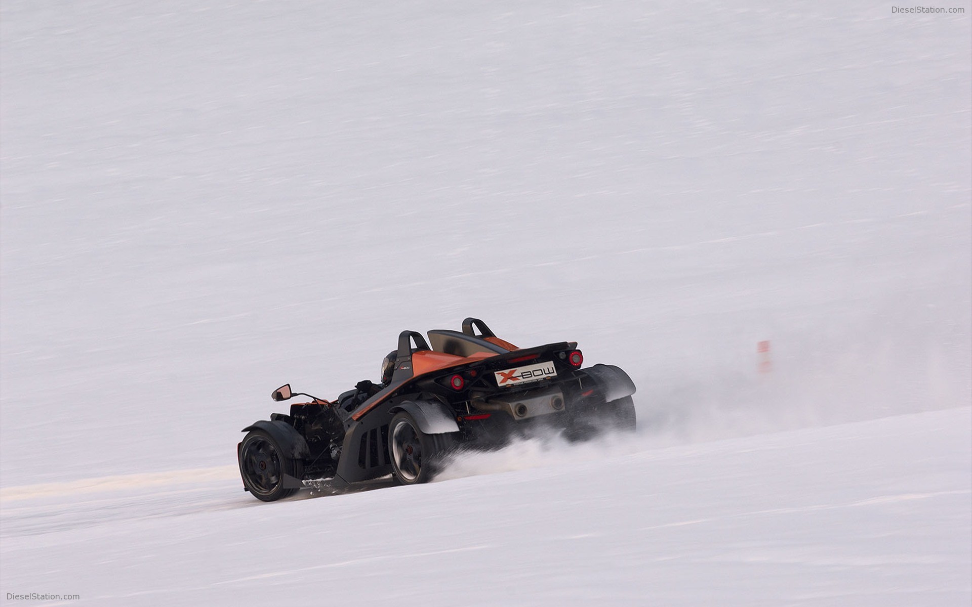 KTM X Bow in Winter Action