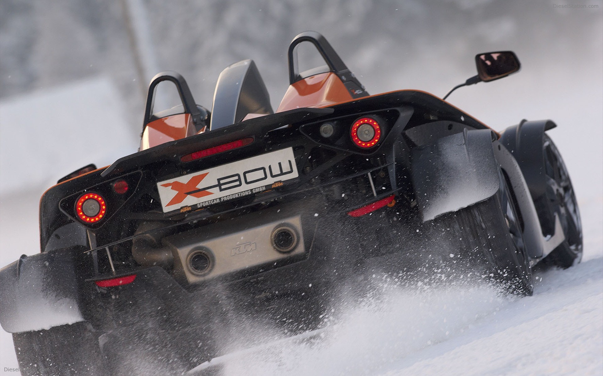 KTM X Bow in Winter Action