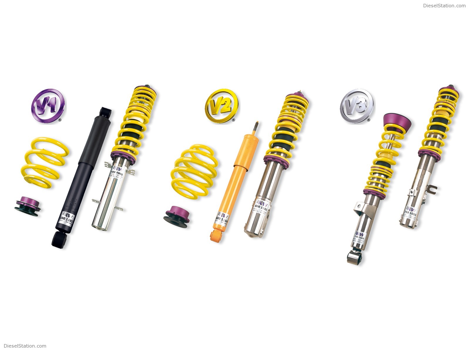 Volkswagen Polo V KW Coilover Suspension