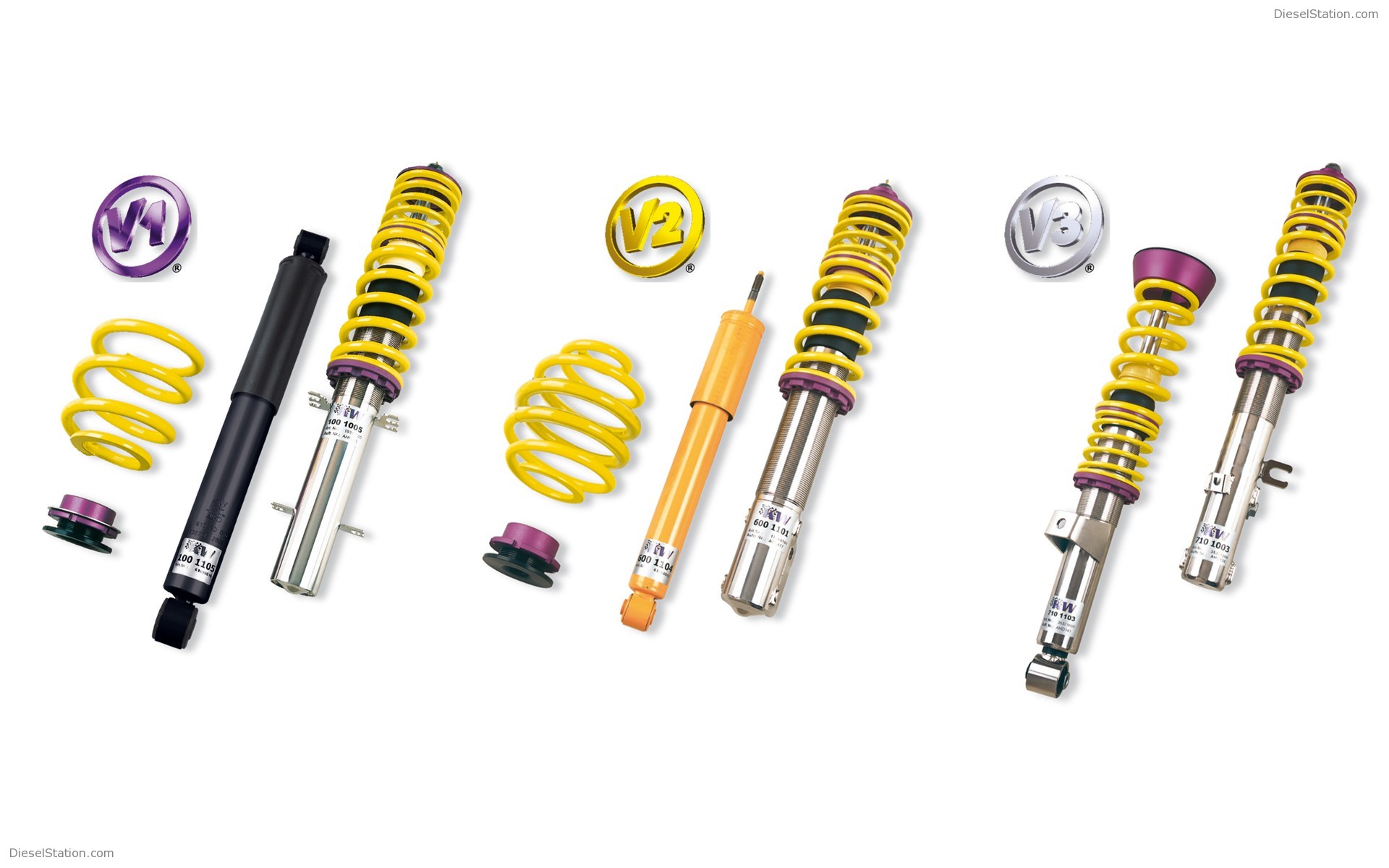 Volkswagen Polo V KW Coilover Suspension