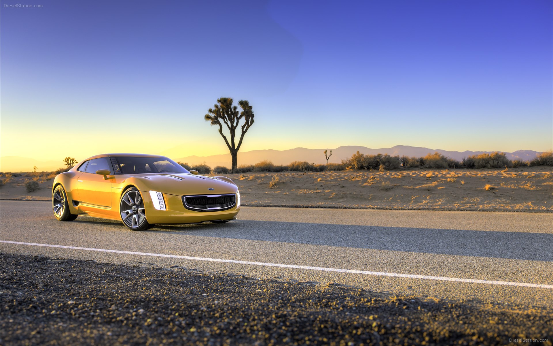 Kia GT4 Stinger Concept 2014