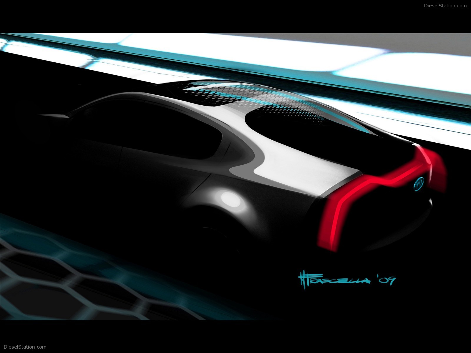 Kia Ray Concept Sketch