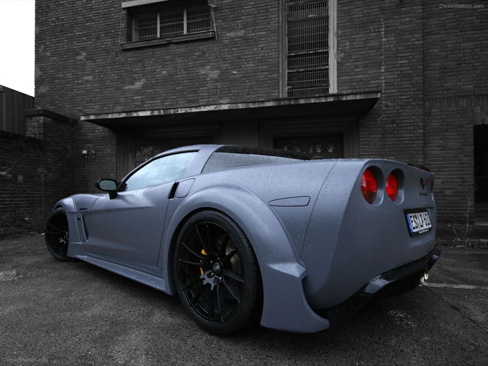 Corvette C6 Black Force One from LOMA-Performance Corvette C6 Black Force One from LOMA-Performance