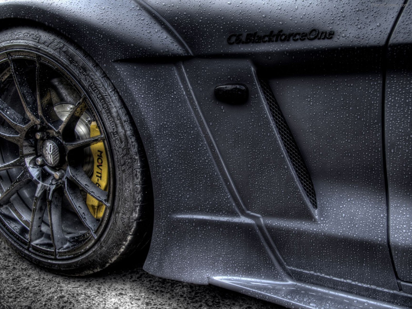 Corvette C6 Black Force One from LOMA-Performance Corvette C6 Black Force One from LOMA-Performance