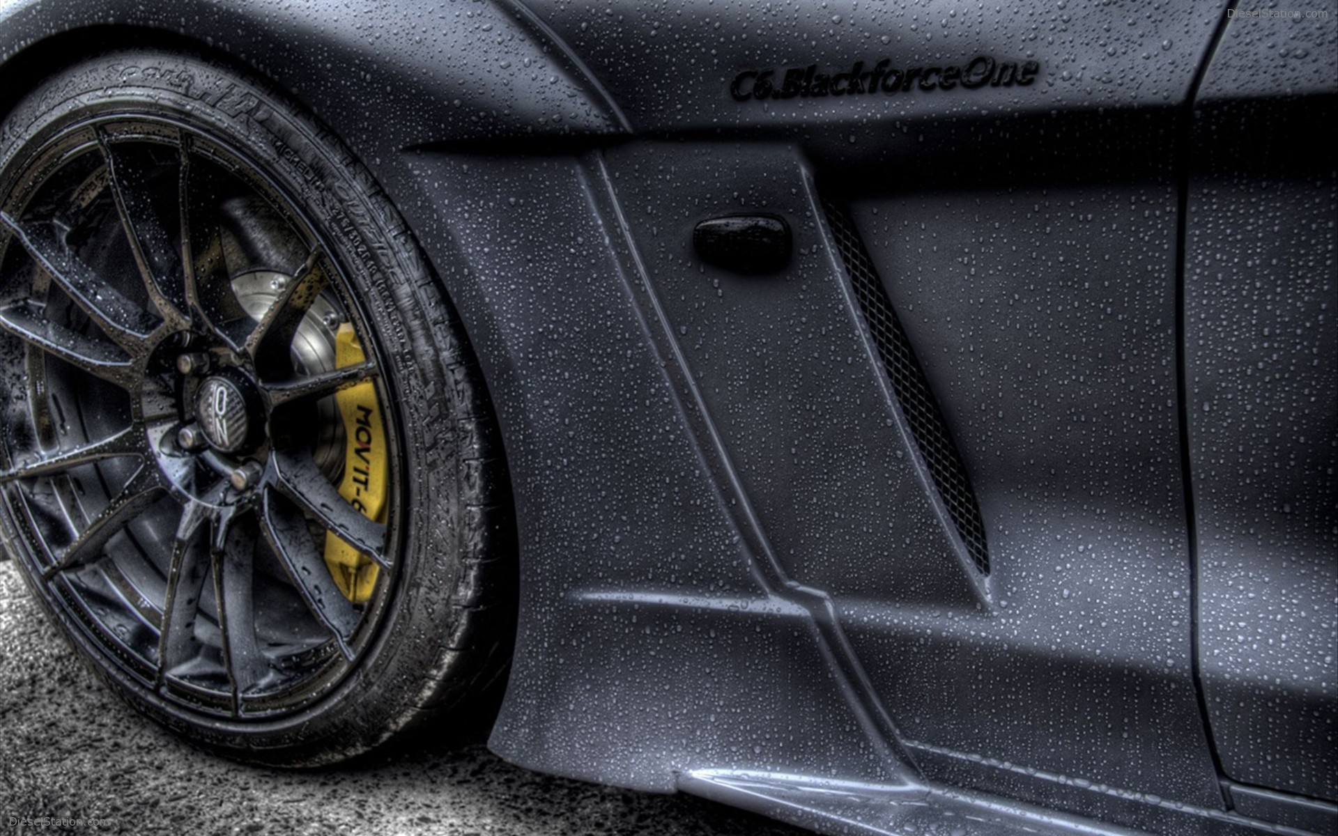 Corvette C6 Black Force One from LOMA-Performance Corvette C6 Black Force One from LOMA-Performance