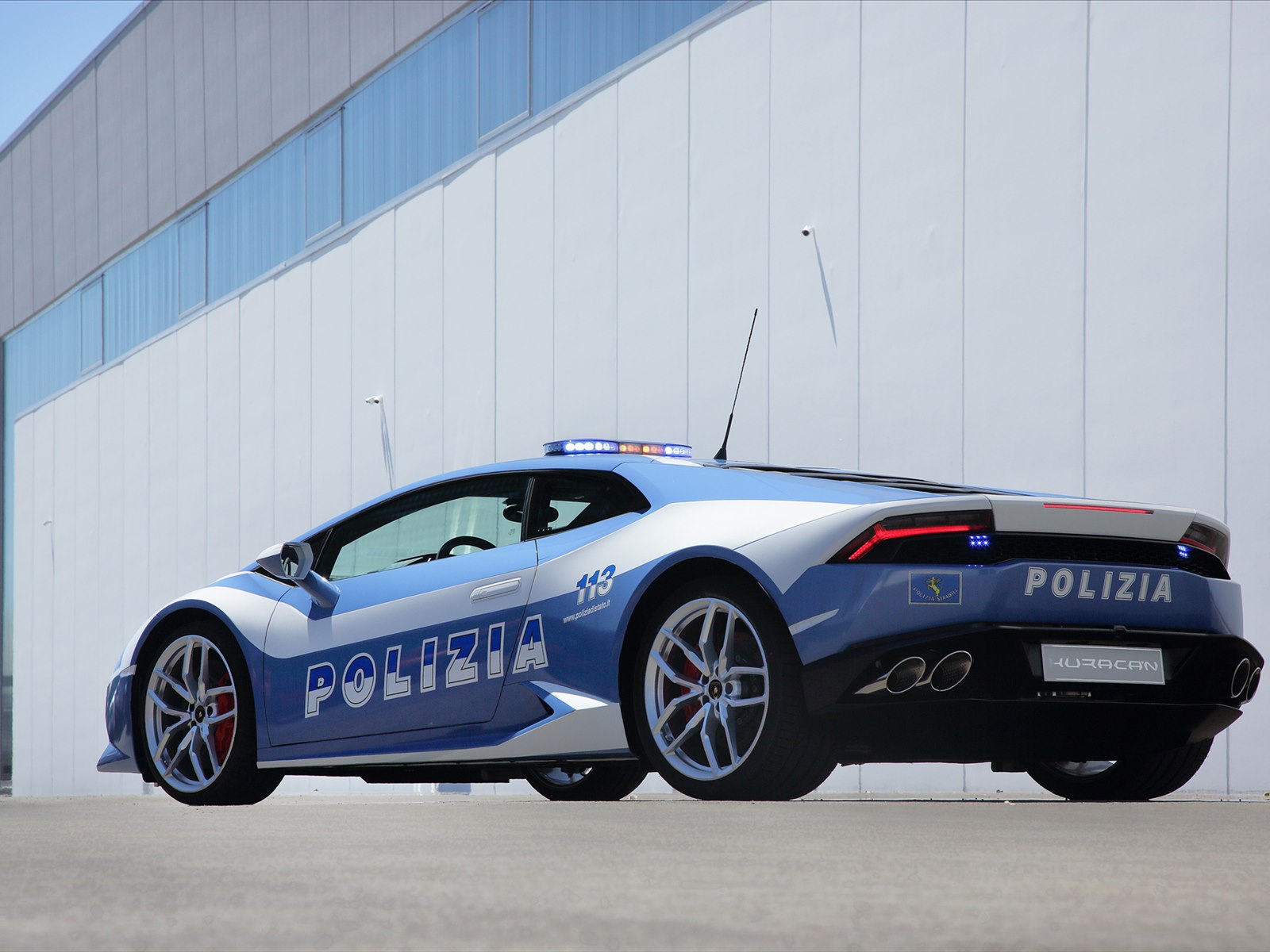 Lamborghini Huracan LP610-4 Polizia 2015