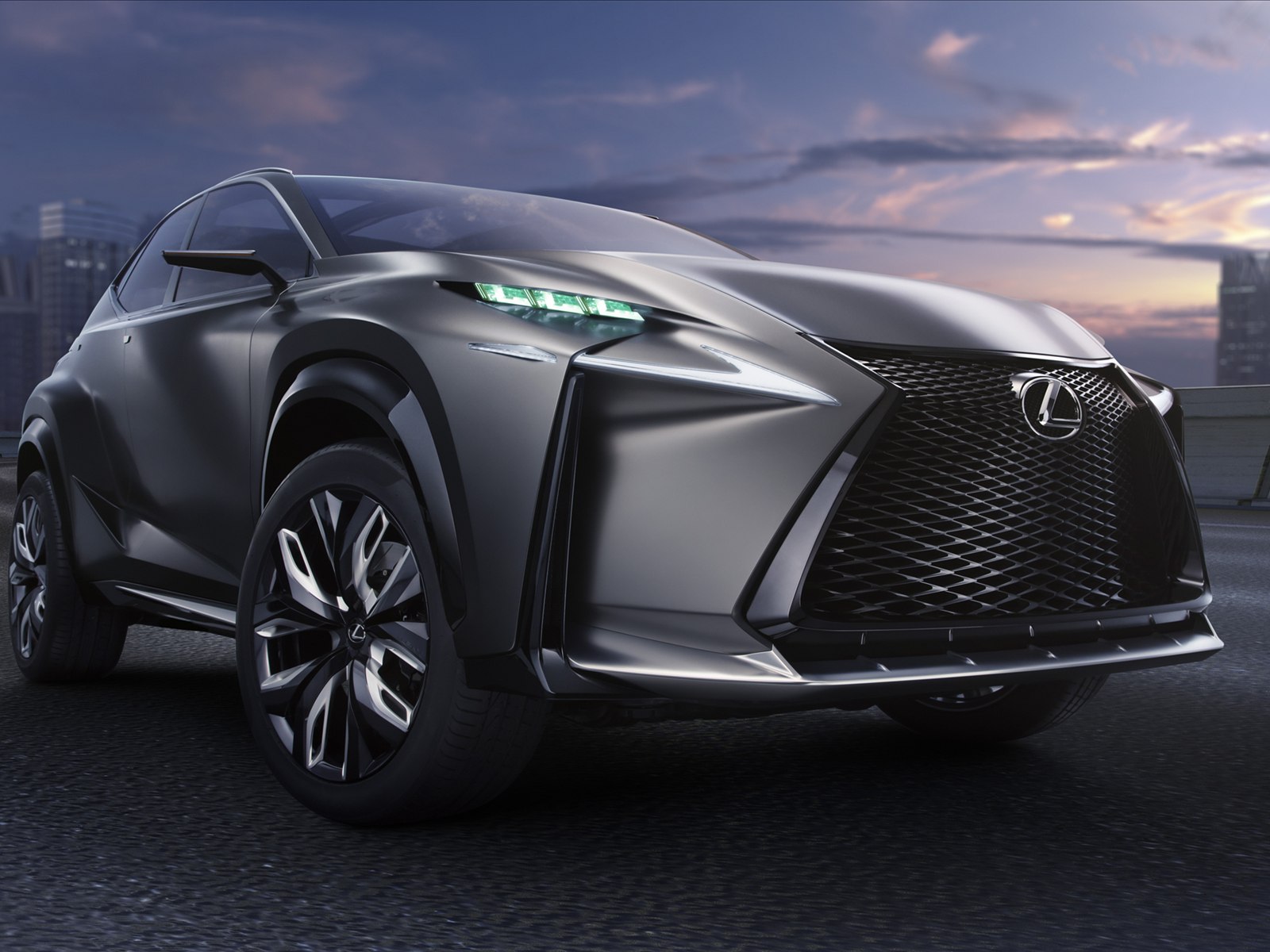 Lexus LF-NX Turbo Concept 2013
