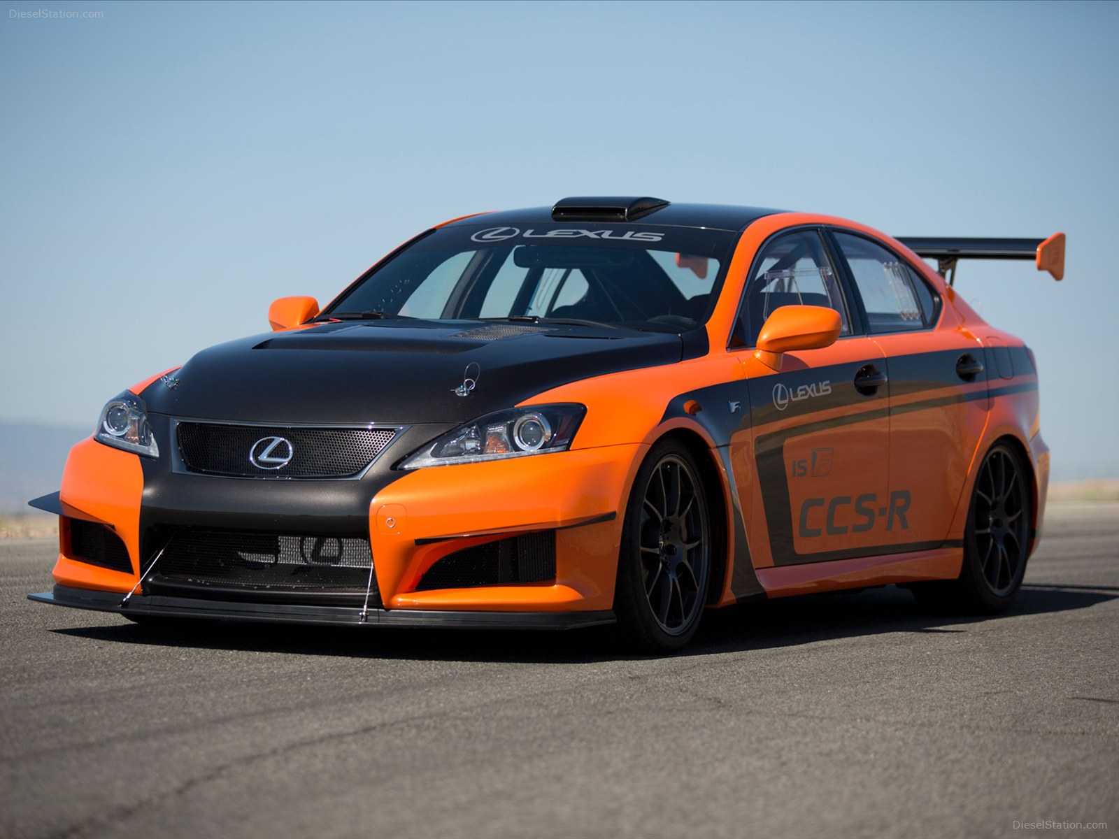 Lexus IS F CCS R Race Car 2012