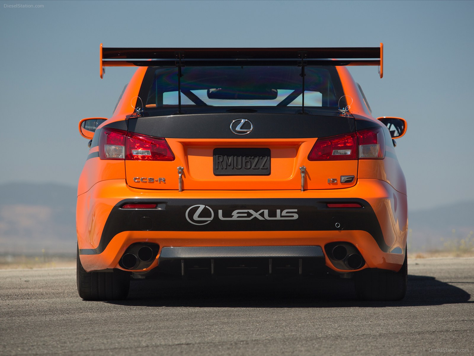 Lexus IS F CCS R Race Car 2012