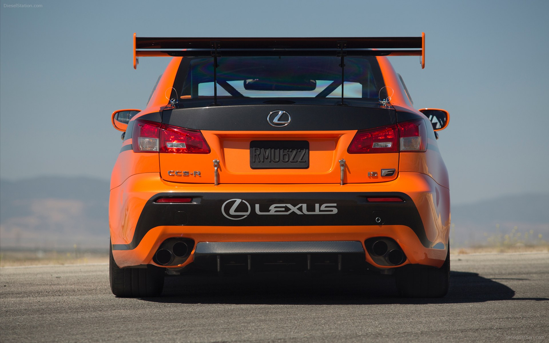 Lexus IS F CCS R Race Car 2012