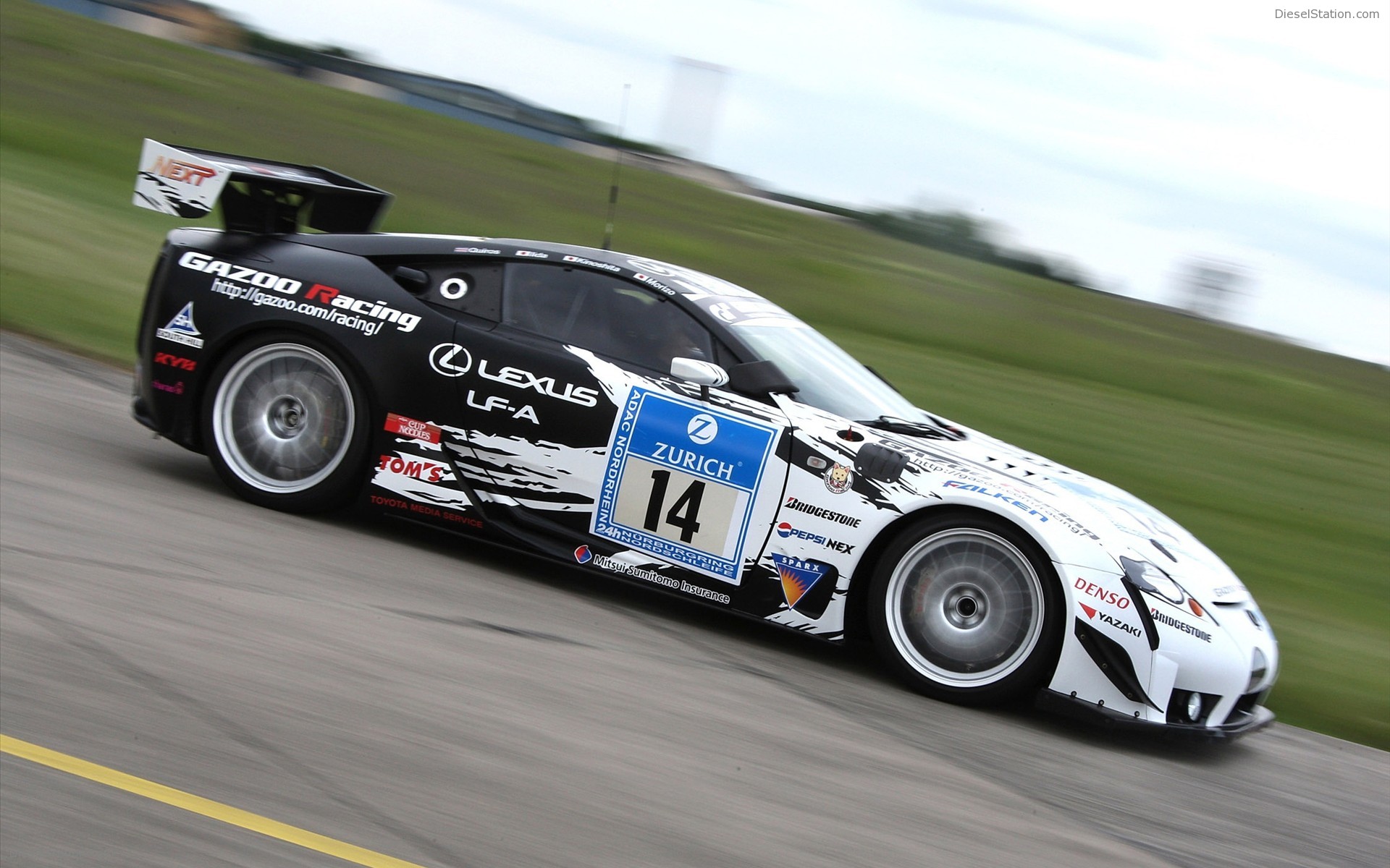 Lexus LF-A NUrburgring 24 racer