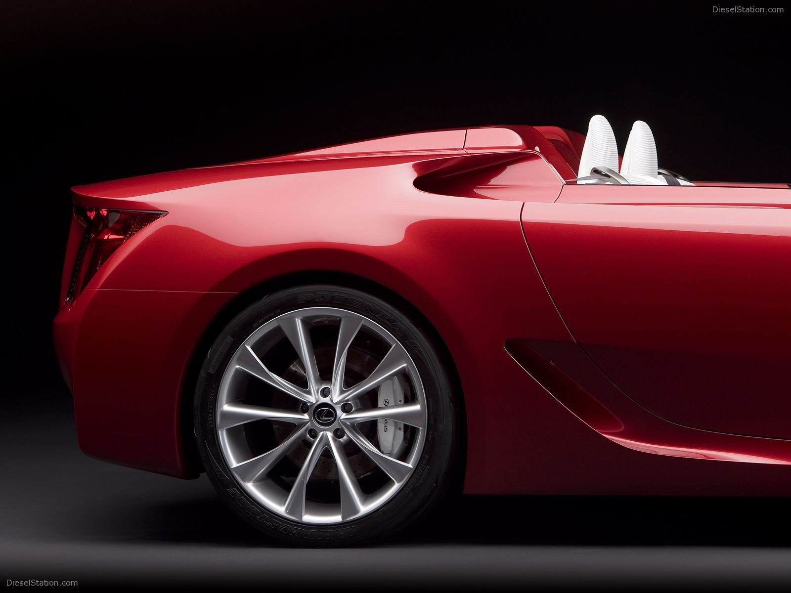 Lexus LFA Roadster Concept Car Images