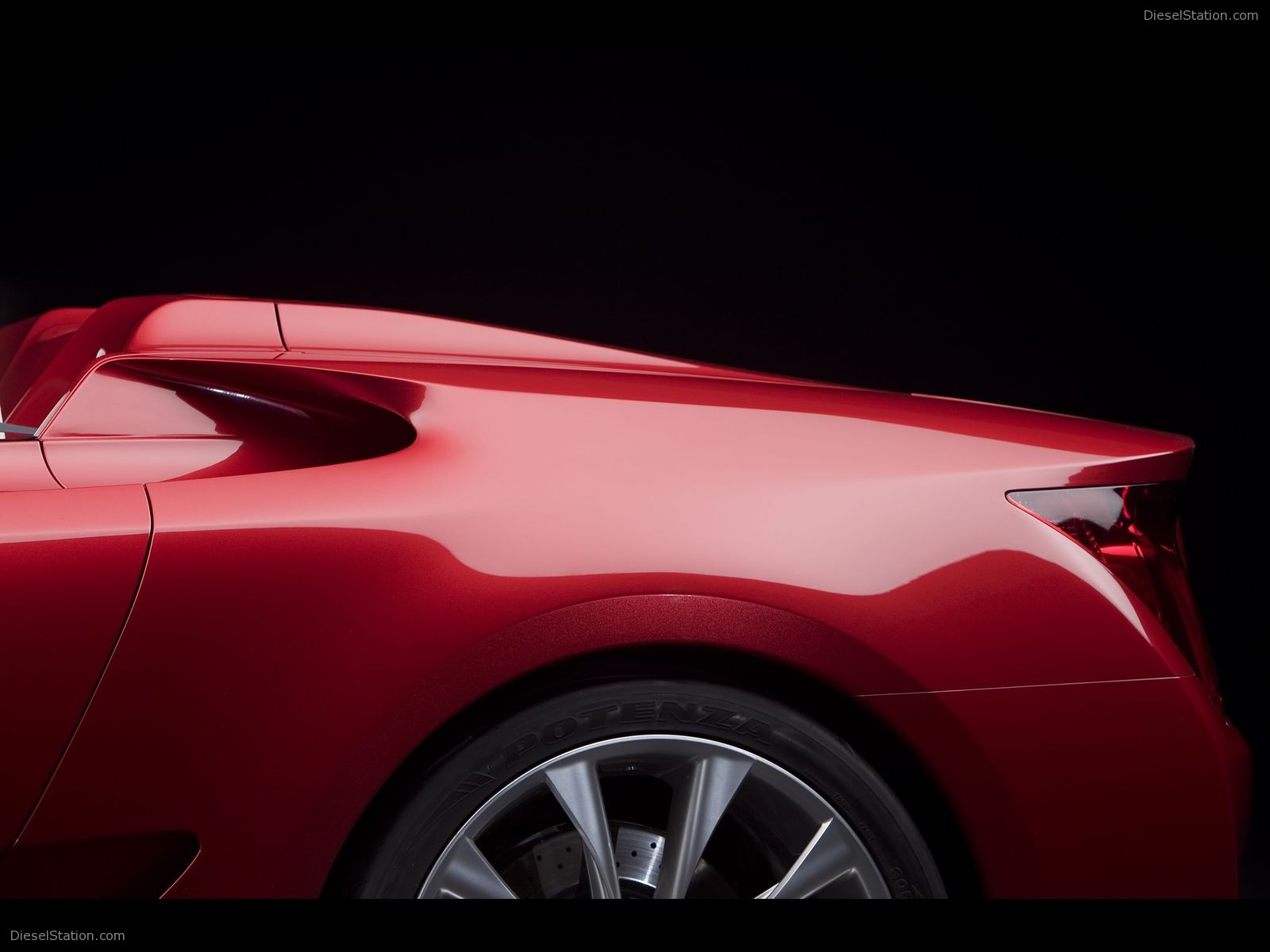 Lexus LFA Roadster Concept Car Images