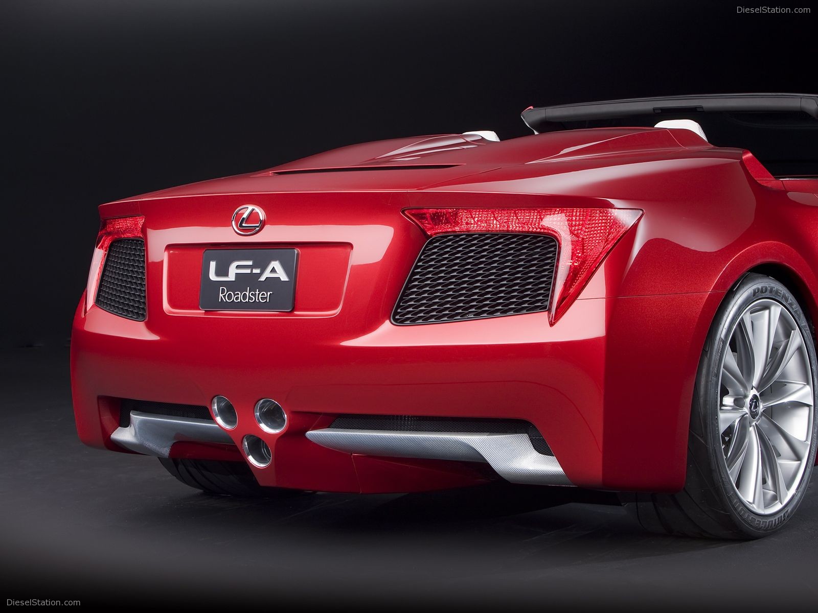 Lexus LFA Roadster Concept Car Images