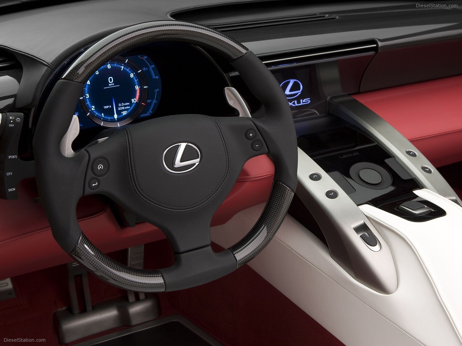 Lexus LFA Roadster Concept Car Images