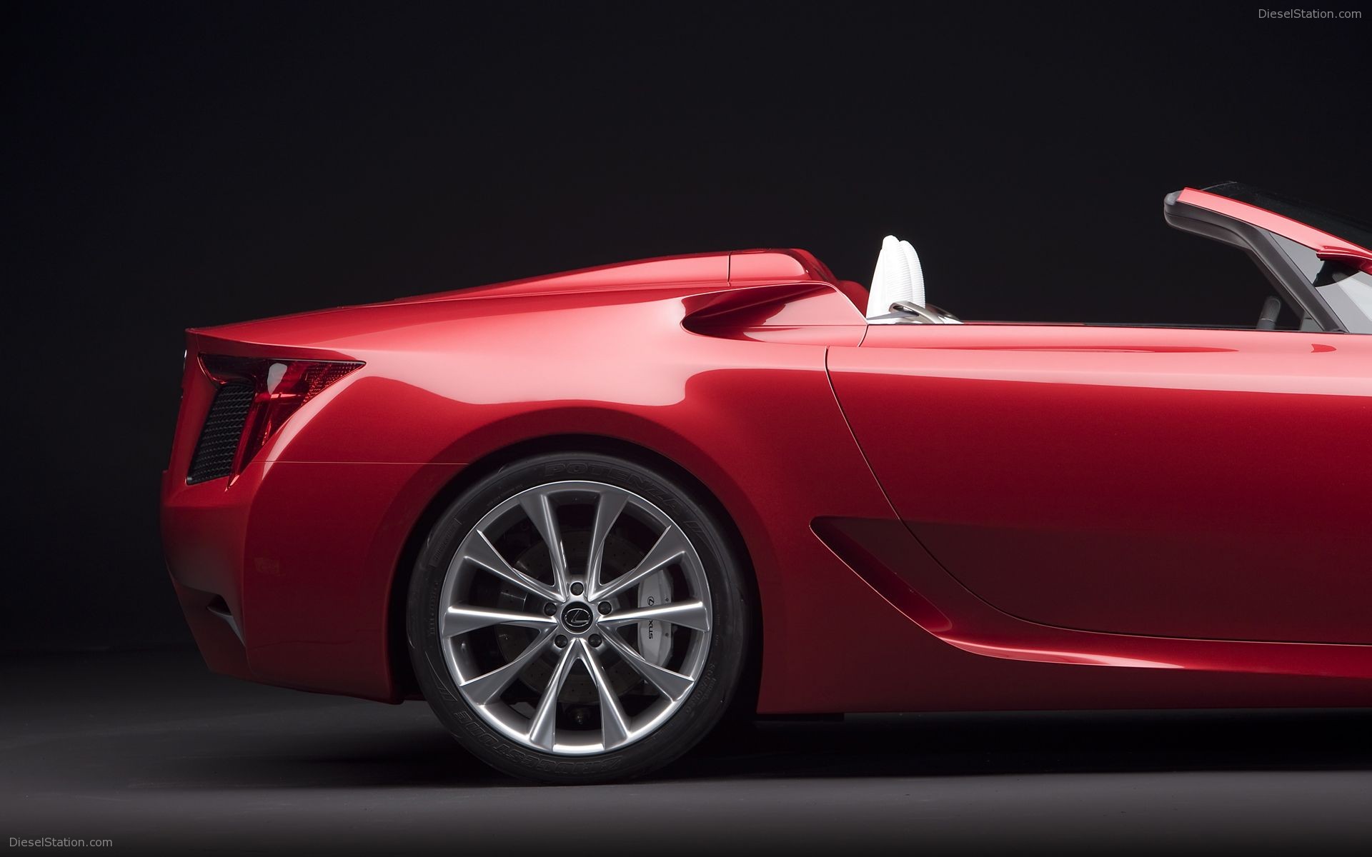 Lexus LFA Roadster Concept Car Images