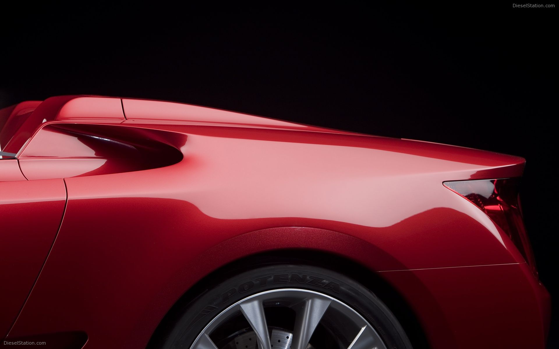 Lexus LFA Roadster Concept Car Images
