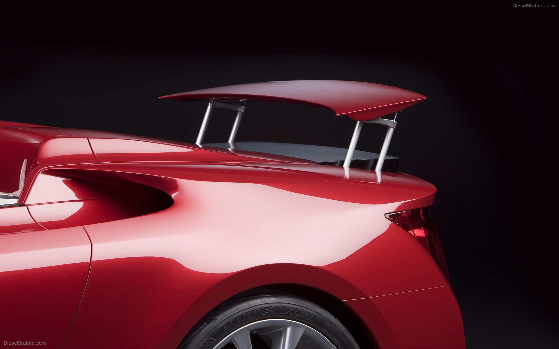 Lexus LFA Roadster Concept Car Images