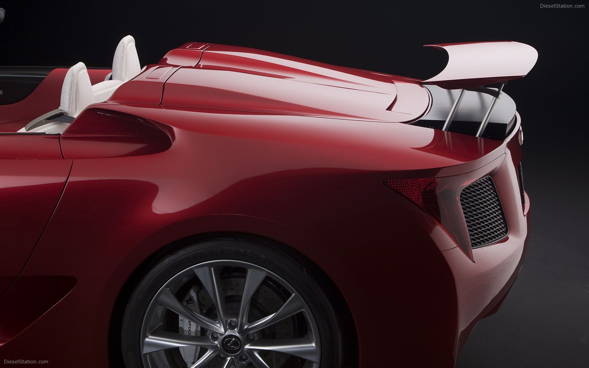 Lexus LFA Roadster Concept Car Images