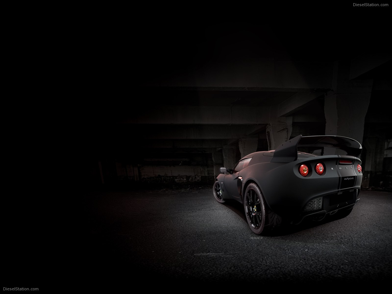 Lotus Exige Matte Black Final Edition  2011