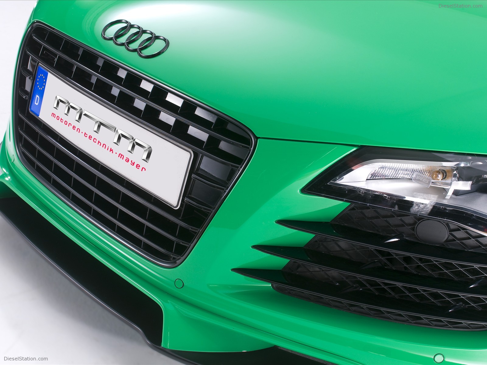 2009 MTM Audi R8 In Porsche Green