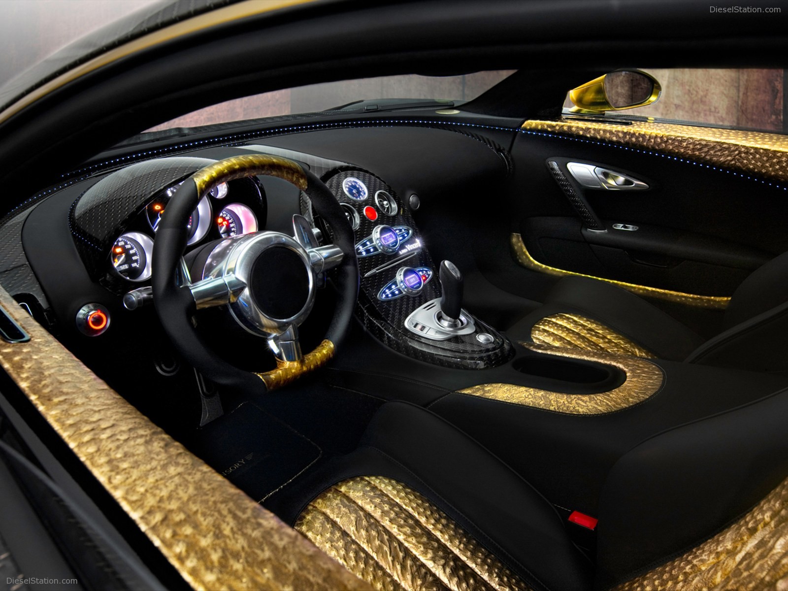 Mansory Bugatti Veyron Linea Vincero dOro Mansory Bugatti Veyron Linea Vincero dOro