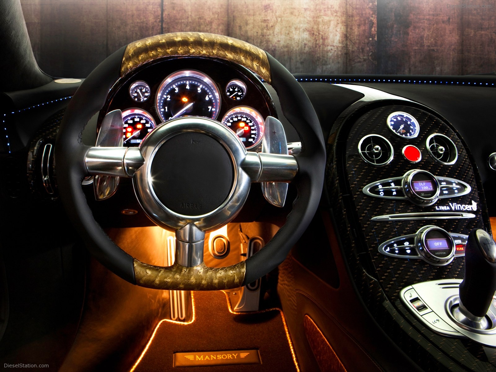 Mansory Bugatti Veyron Linea Vincero dOro Mansory Bugatti Veyron Linea Vincero dOro