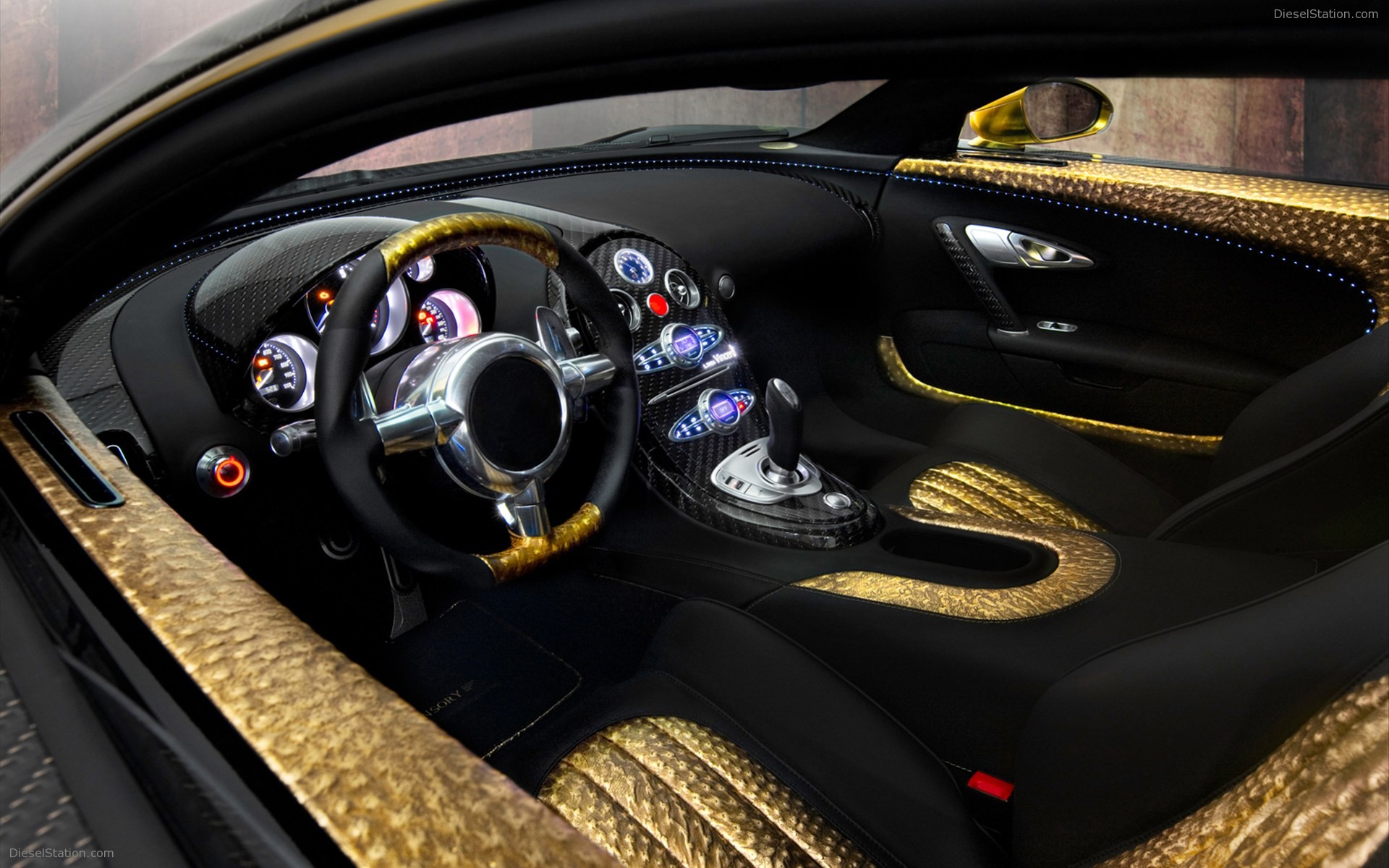 Mansory Bugatti Veyron Linea Vincero dOro Mansory Bugatti Veyron Linea Vincero dOro