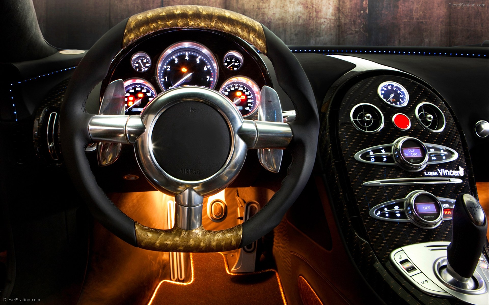 Mansory Bugatti Veyron Linea Vincero dOro Mansory Bugatti Veyron Linea Vincero dOro