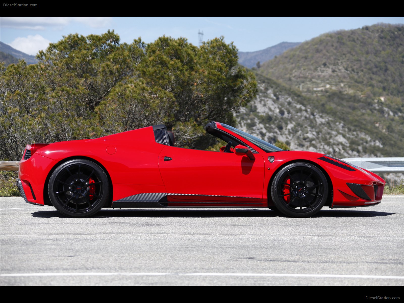 Mansory Ferrari 458 Spider Limited Monaco Edition 2012 Mansory Ferrari 458 Spider Limited Monaco Edition 2012