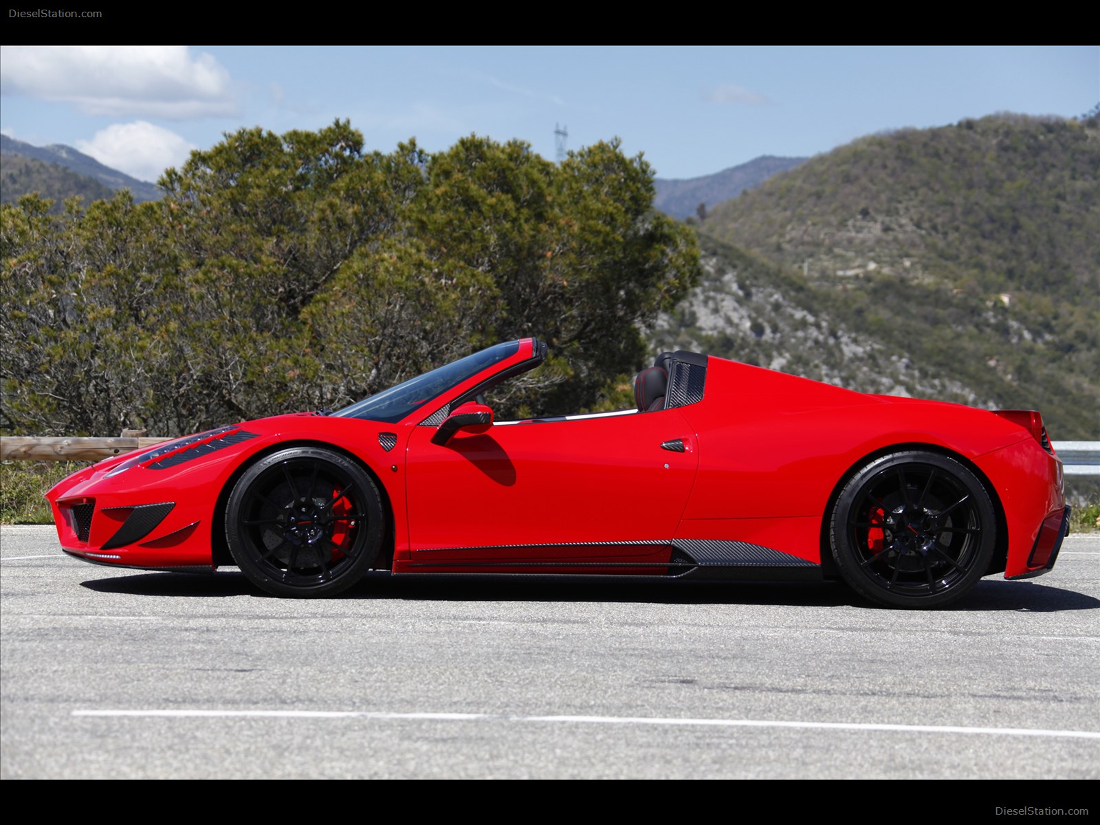 Mansory Ferrari 458 Spider Limited Monaco Edition 2012 Mansory Ferrari 458 Spider Limited Monaco Edition 2012
