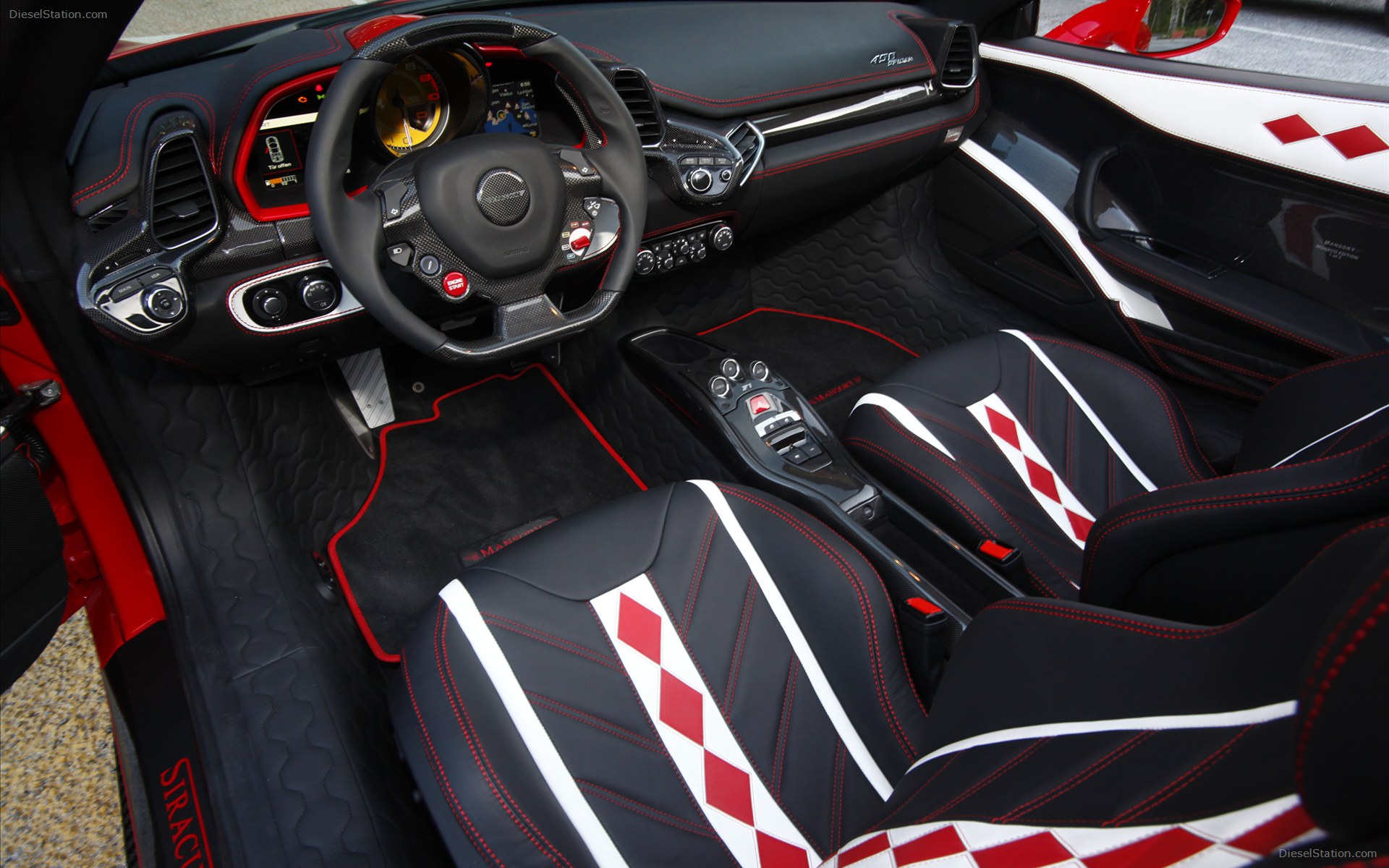 Mansory Ferrari 458 Spider Limited Monaco Edition 2012 Mansory Ferrari 458 Spider Limited Monaco Edition 2012