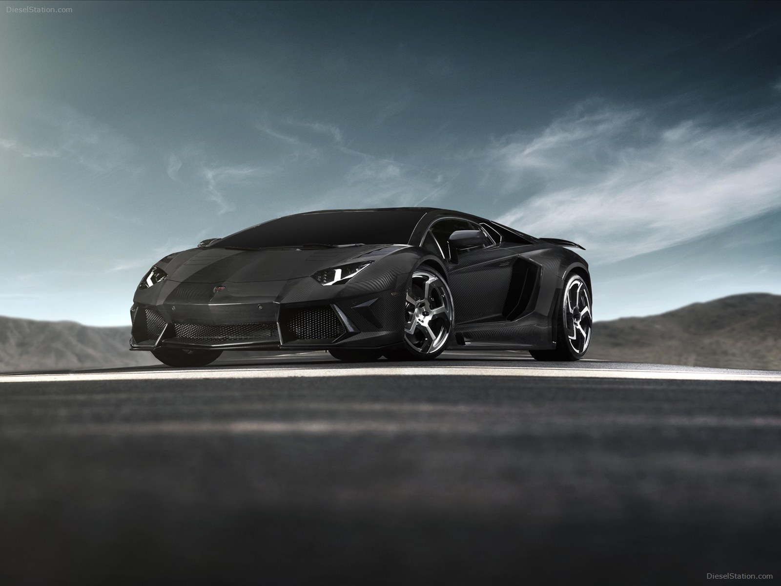 Lamborghini Aventador Black Diamond Model - Mansory Lamborghini Aventador Black Diamond Model - Mansory
