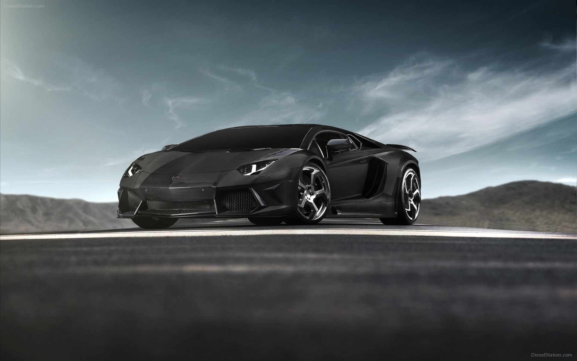 Lamborghini Aventador Black Diamond Model - Mansory Lamborghini Aventador Black Diamond Model - Mansory