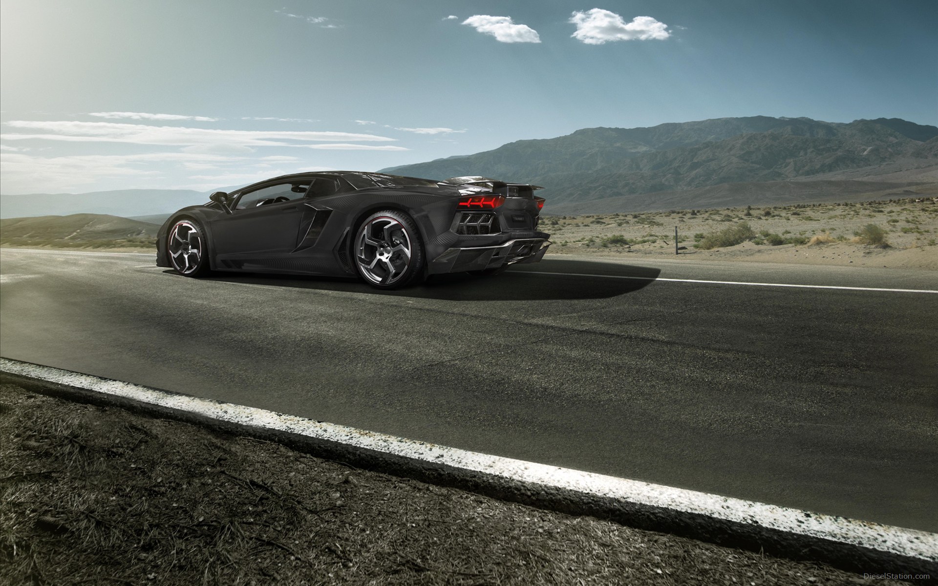 Lamborghini Aventador Black Diamond Model - Mansory Lamborghini Aventador Black Diamond Model - Mansory