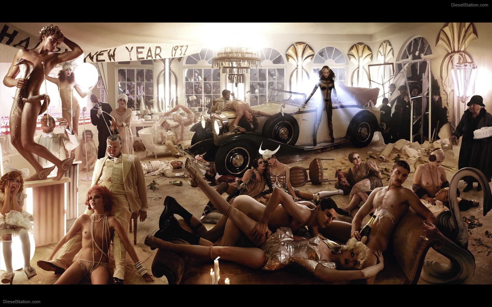 Maybach as Portrayed by Artist David LaChapelle