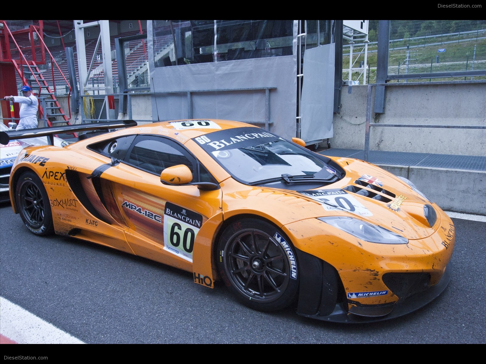 McLaren MP4-12C GT3 at 24 Hours of Spa 2011