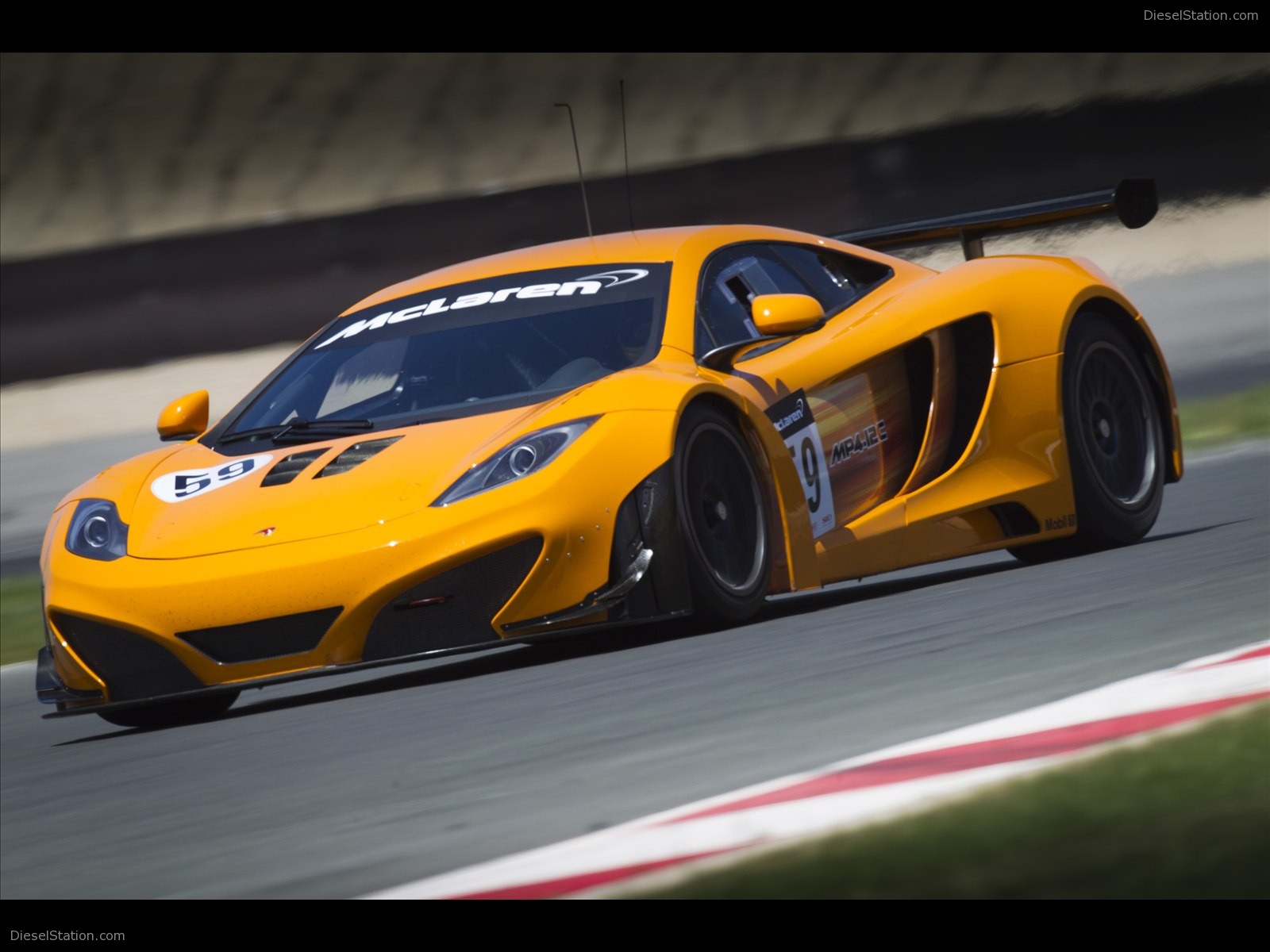 McLaren MP4-12C GT3 at 24 Hours of Spa 2011 McLaren MP4-12C GT3 at 24 Hours of Spa 2011