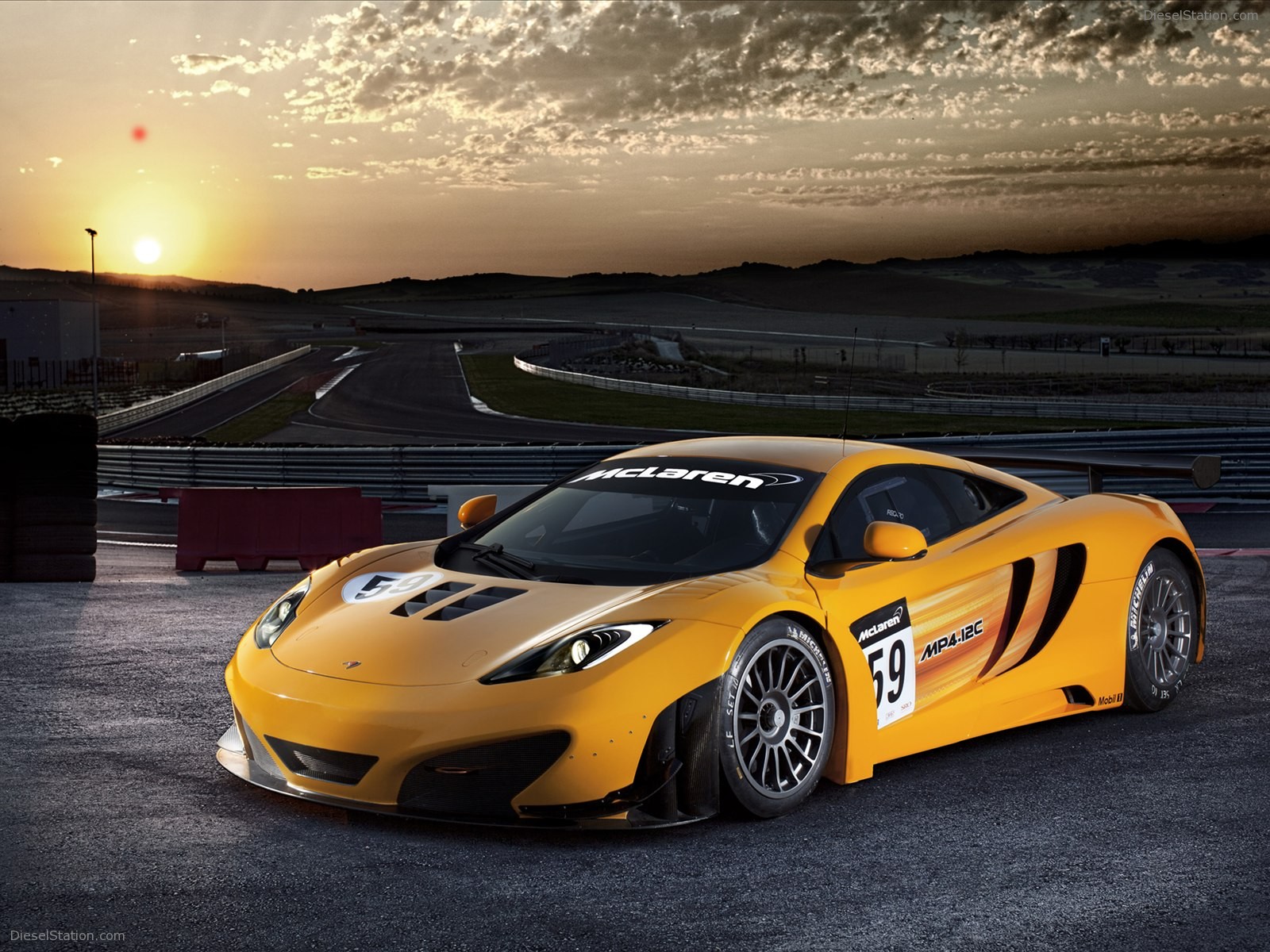 McLaren MP4-12C GT3 at 24 Hours of Spa 2011 McLaren MP4-12C GT3 at 24 Hours of Spa 2011