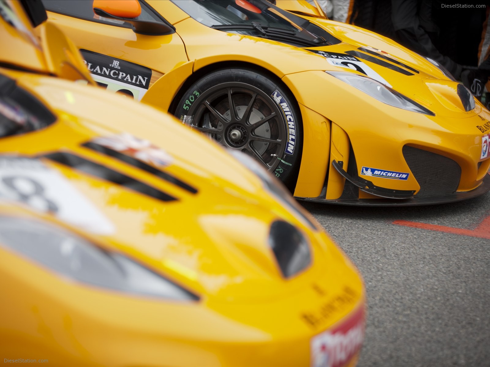 McLaren MP4-12C GT3 at 24 Hours of Spa 2011 McLaren MP4-12C GT3 at 24 Hours of Spa 2011