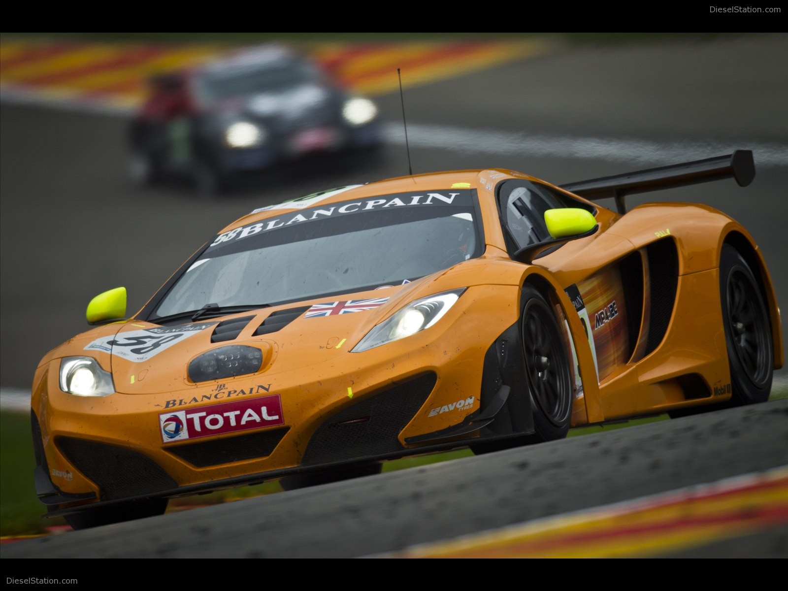 McLaren MP4-12C GT3 at 24 Hours of Spa 2011 McLaren MP4-12C GT3 at 24 Hours of Spa 2011