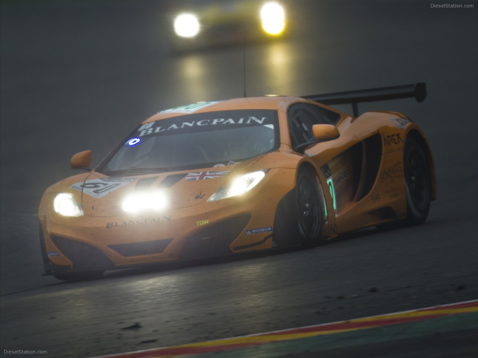 McLaren MP4-12C GT3 at 24 Hours of Spa 2011 McLaren MP4-12C GT3 at 24 Hours of Spa 2011