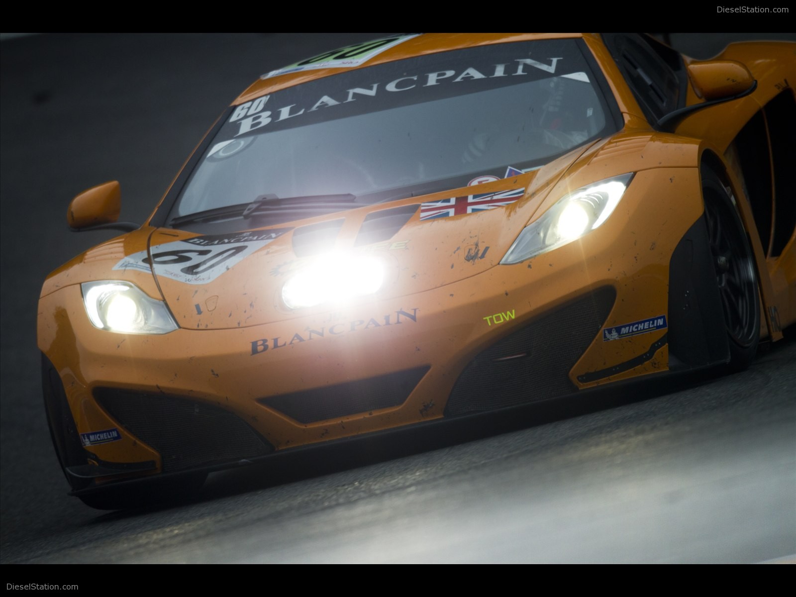 McLaren MP4-12C GT3 at 24 Hours of Spa 2011 McLaren MP4-12C GT3 at 24 Hours of Spa 2011