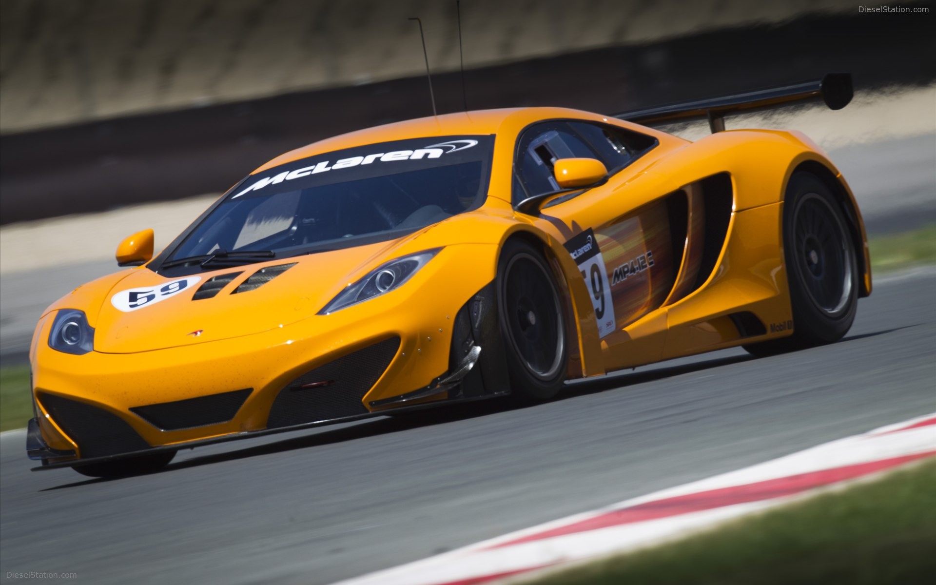 McLaren MP4-12C GT3 at 24 Hours of Spa 2011 McLaren MP4-12C GT3 at 24 Hours of Spa 2011