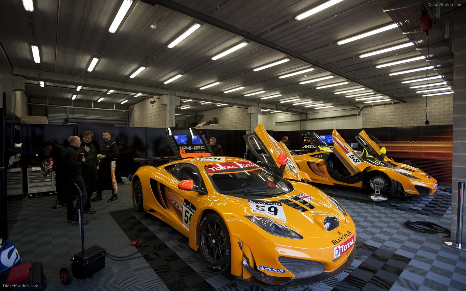 McLaren MP4-12C GT3 at 24 Hours of Spa 2011