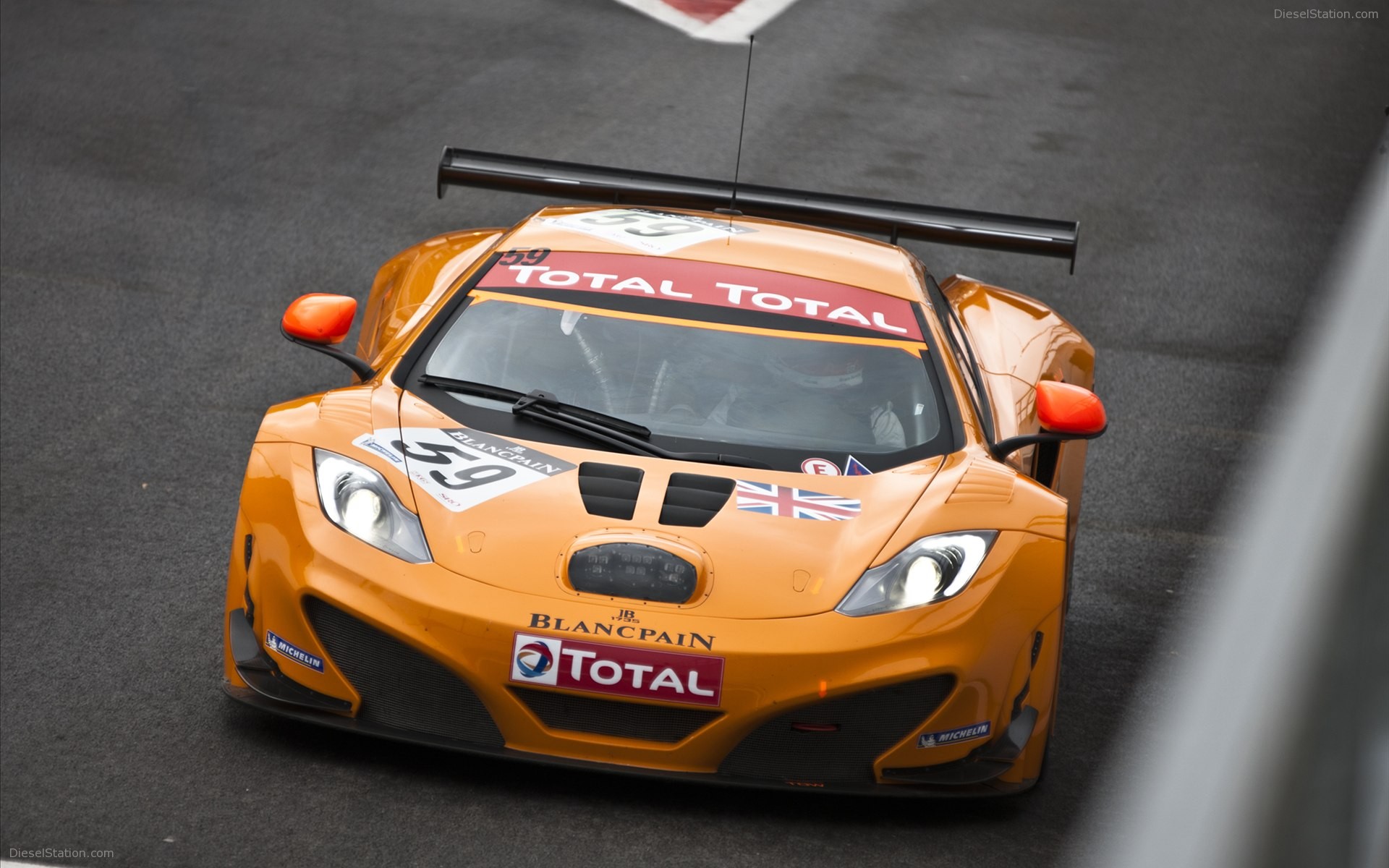 McLaren MP4-12C GT3 at 24 Hours of Spa 2011 McLaren MP4-12C GT3 at 24 Hours of Spa 2011
