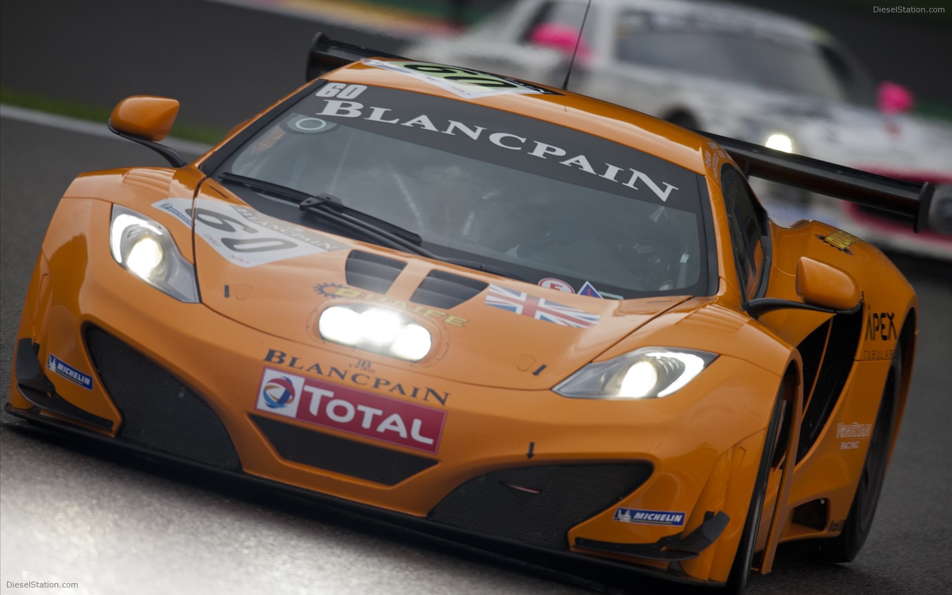 McLaren MP4-12C GT3 at 24 Hours of Spa 2011 McLaren MP4-12C GT3 at 24 Hours of Spa 2011