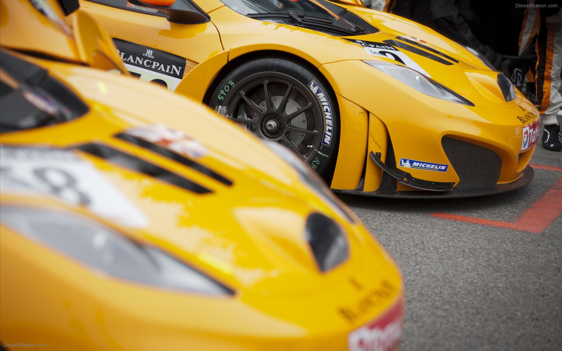 McLaren MP4-12C GT3 at 24 Hours of Spa 2011 McLaren MP4-12C GT3 at 24 Hours of Spa 2011